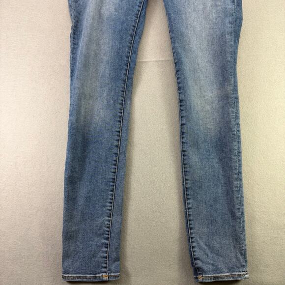 True Religion Women’s Stella Light Blue Skinny Jeans Size 32 - Picture 3 of 16
